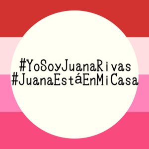 Imagen de la campaña en apoyo a Juana Rivas y por la protección de menores en casos de maltrato